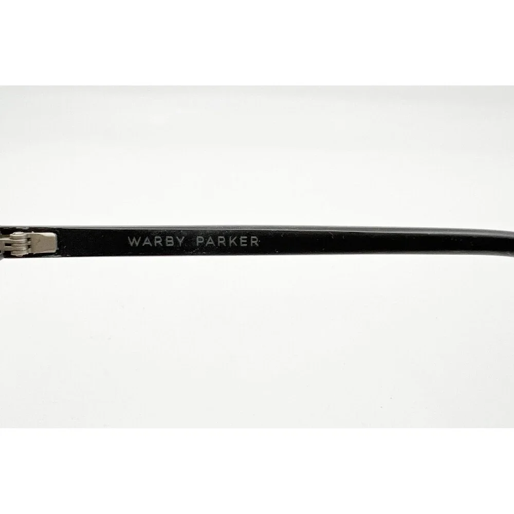 Warby Parker Eyeglass Frames Mens Black Wilkie M 103 Rectangle 50-18-145 50mm